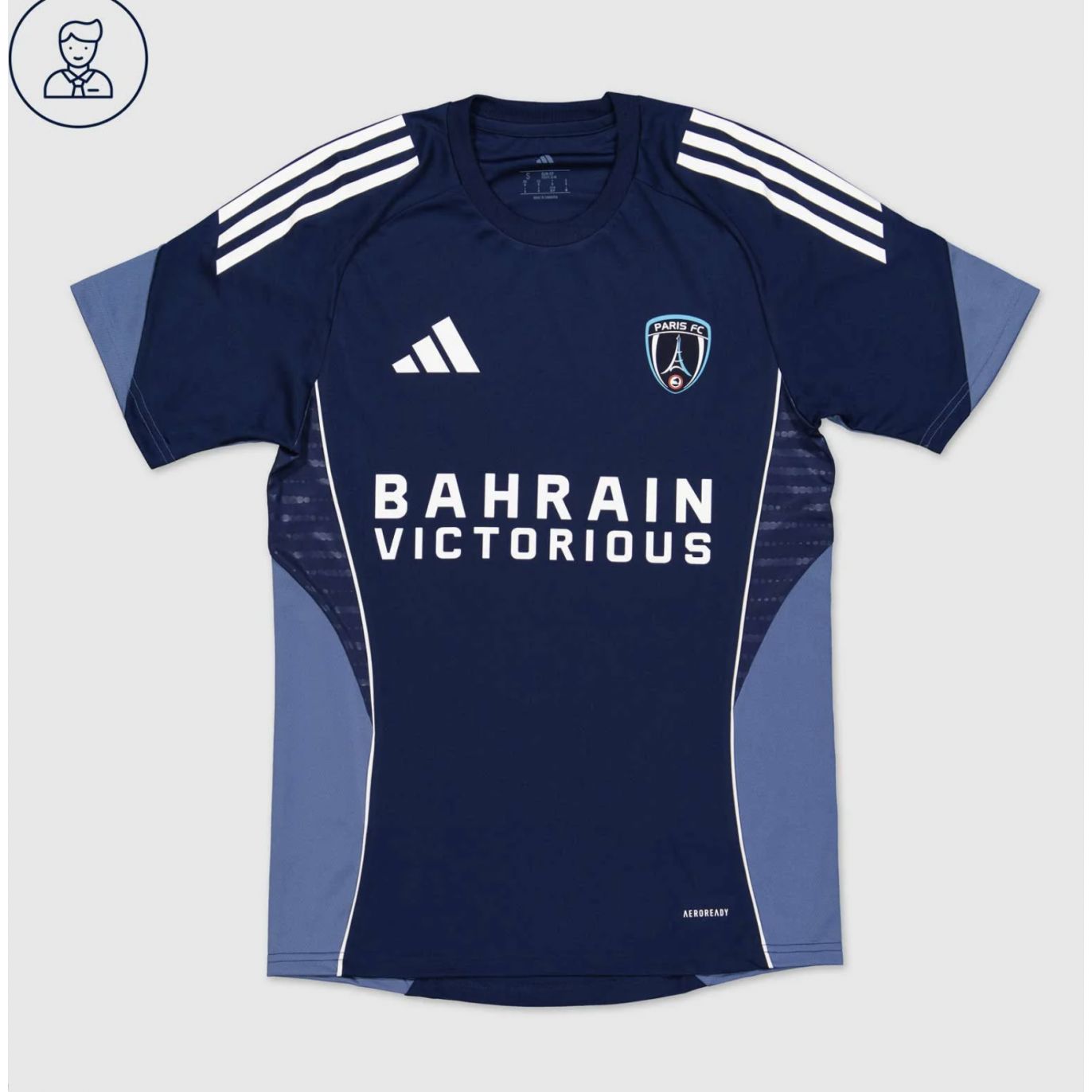 MAILLOT ENTRAINEMENT JOUEUR ADIDAS PARIS FC