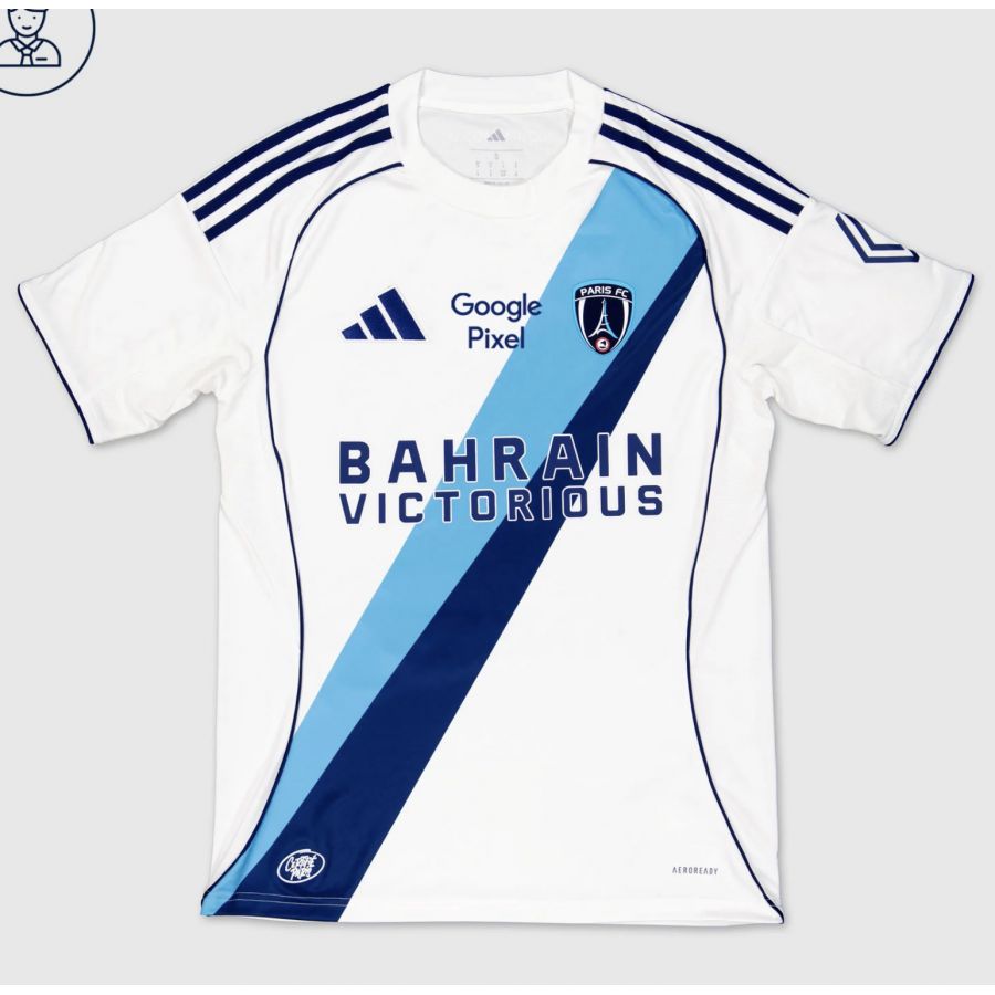 Maillot Authentik Paris FC Extérieur 25/26